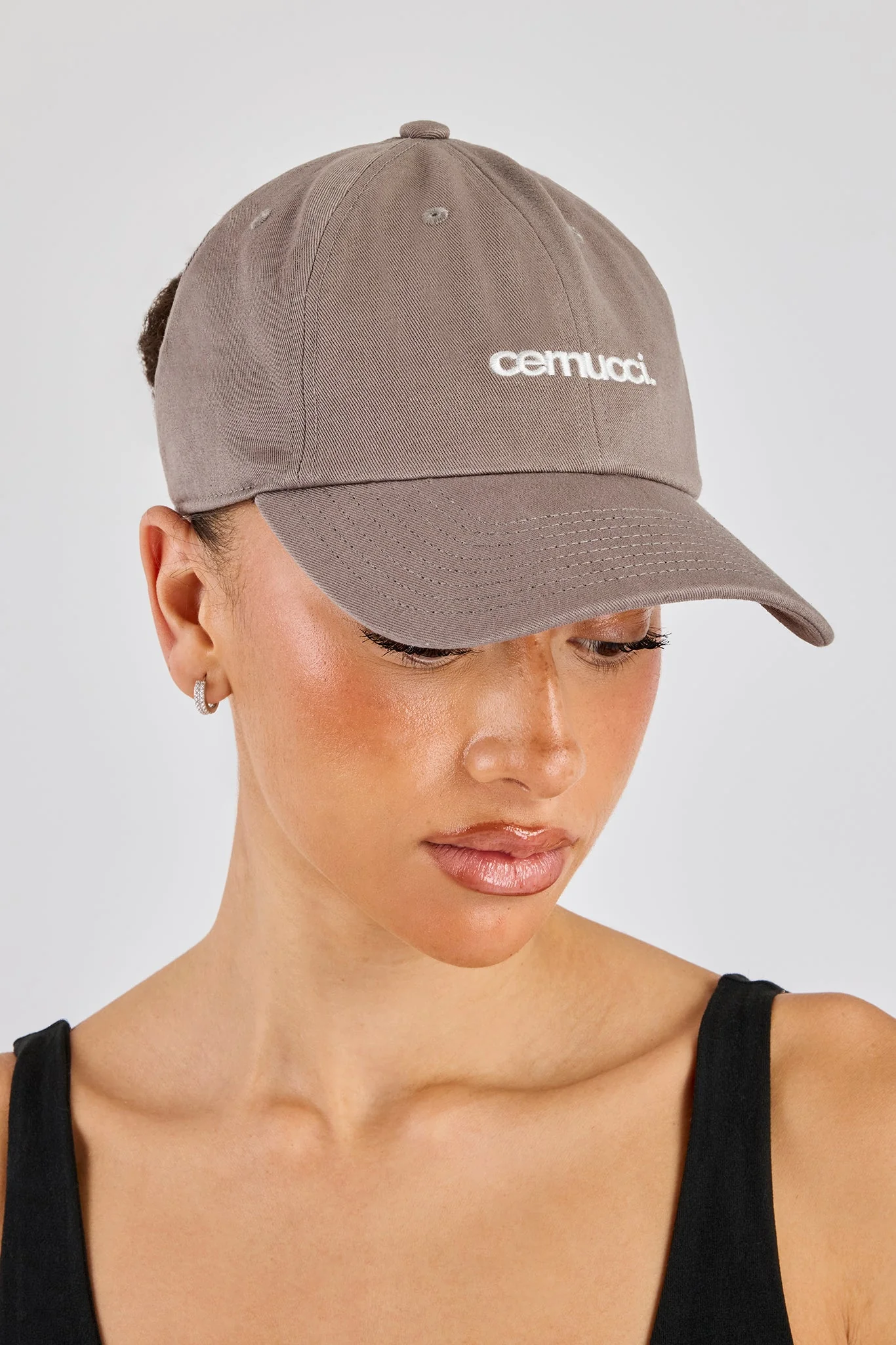 Womens Logo Cap - Taupe - Image 2